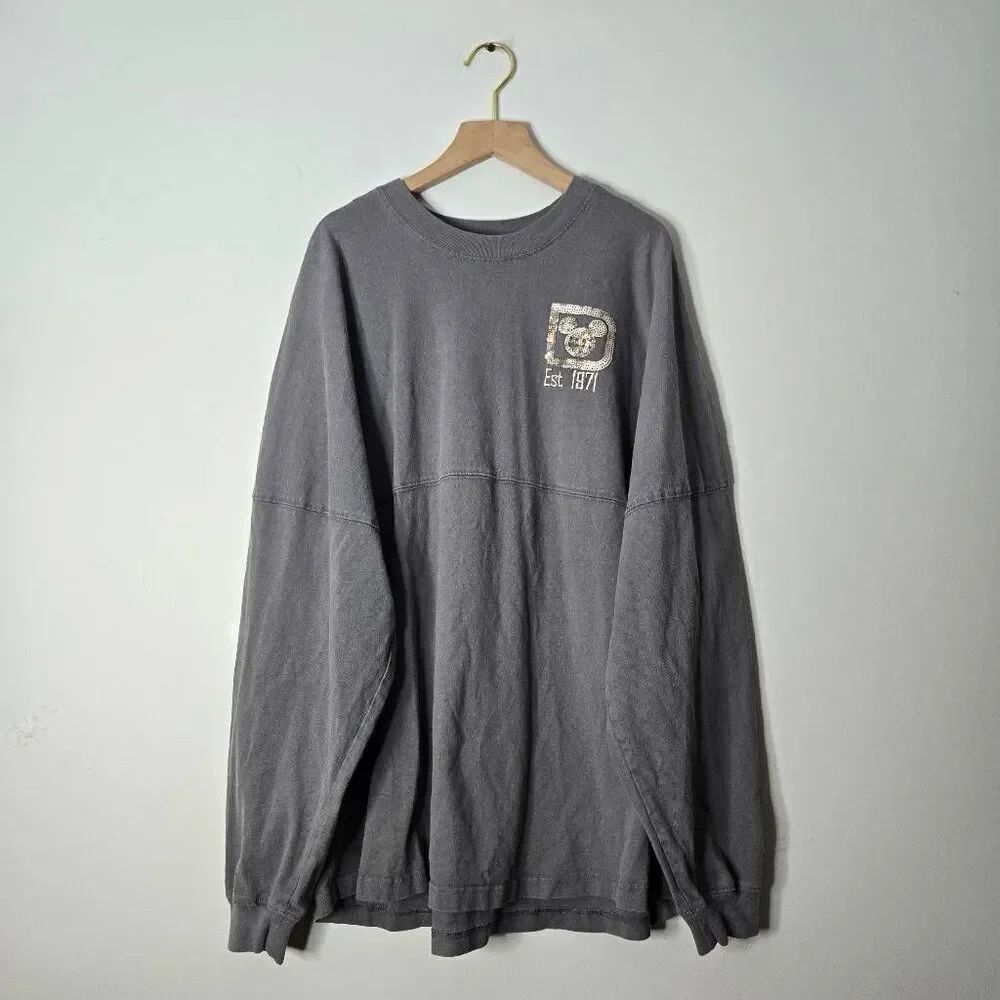 Walt Disney World Spirit Jersey Size XXL Briar Rose Gray and Rose Gold